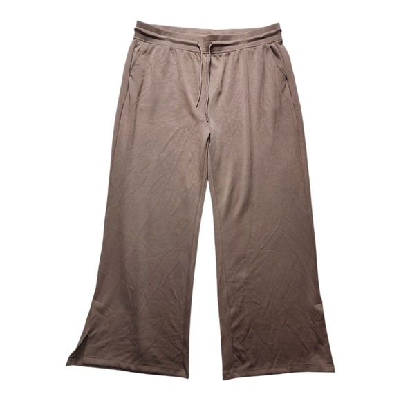 Thread & Supply Recreation Tan Wide Leg Pants Size 2XL Modal Spandex Blend NEW - Picture 2 of 8